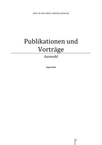 Publikationen und Vorträge (PDF, 411KB) - IPP