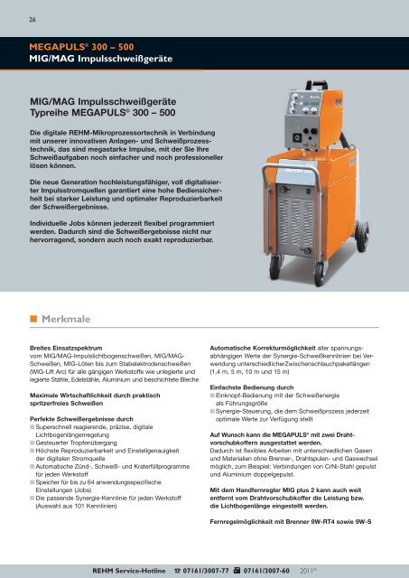 synergic.pro2® 500-4 - Rehm Schweißgeräte