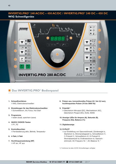 synergic.pro2® 500-4 - Rehm Schweißgeräte