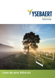 Energie IndÃ©pendante - Ysebaert