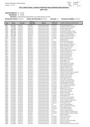 emision mecanizada de recibos de pagos - Municipalidad Distrital ...