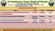 Sri Venkateswara Swamy Temple of Colorado 1495 S Ridge Road ...