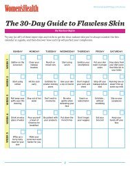 The 30-Day Guide to Flawless Skin - Women's Health