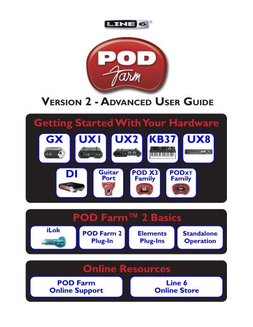 line 6 pod farm platinum ilok