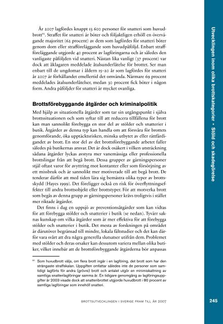 Rapport 2008-23 Brottsutvecklingen i Sverige fram till ar 2007