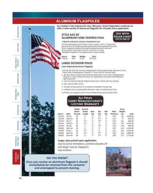 Annin Flagmakers - American Vet. Flagpole & Flag Company