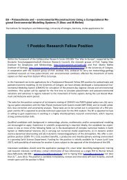 PhD 1 Postdoc Research Fellow Position