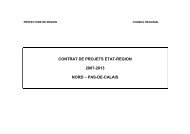 CONTRAT DE PROJETS ETAT-REGION 2007-2013 ... - Centre Inffo