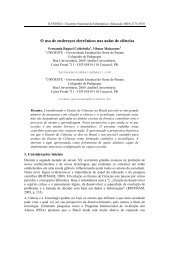 Instruções aos Autores de Contribuições para o ... - INF-Unioeste