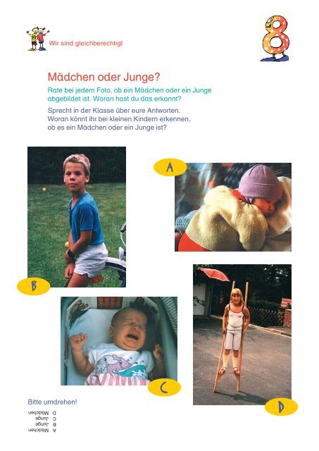 MÃ¤dchen und Jungen â€“ - Jugend und Bildung