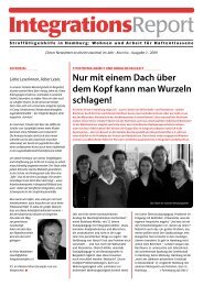 integrationsReport - Integrationshilfen Hamburg