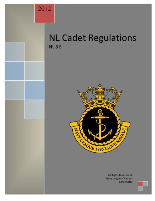 NL(8) - The Navy League of Canada