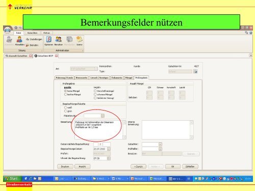 Vortragsunterlagen