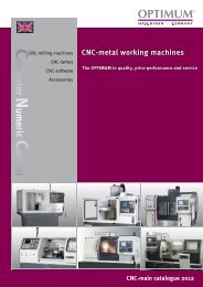 CNC-metal working machines - Aircraft