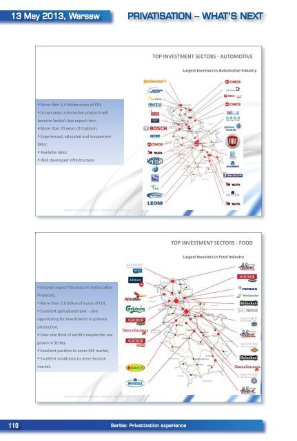 PRIVATISATION â WHAT'S NEXT 13 May 2013 - CASE