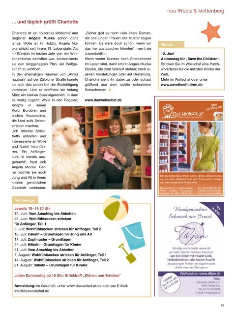 stadtteilmagazin - INsülz & klettenberg