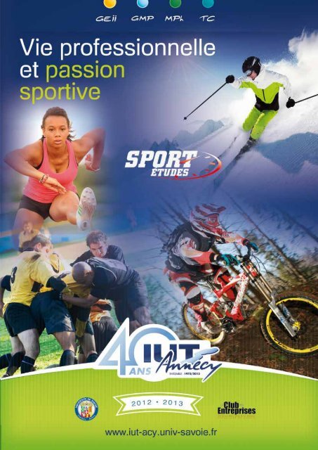 en sections aménagées sport ou ski études - IUT Annecy