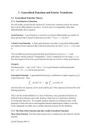 Fourier Transforms