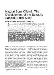 Natural Born Killers? - Journal of the American Academy of ...