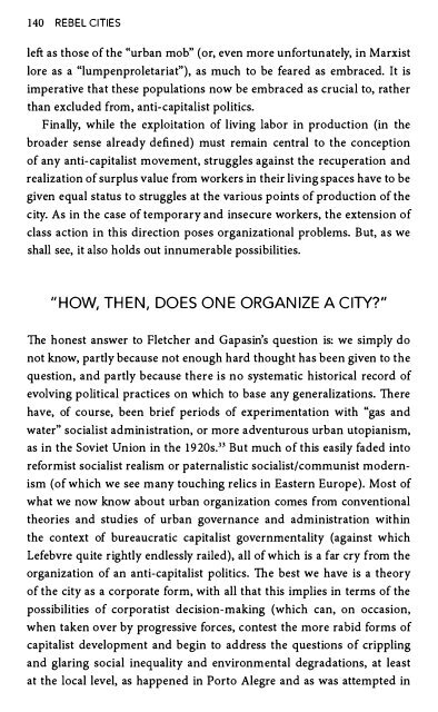 Rebel Cities-David Harvey