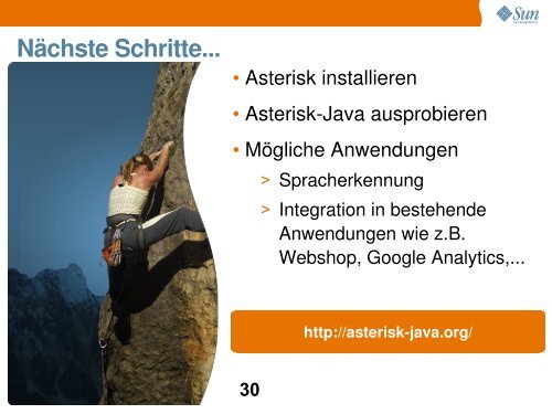 Asterisk + Java = OpenSource Telefonie