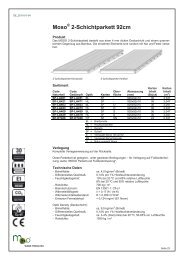 MosoÂ® 2-Schichtparkett 92cm - MOSO Bambus