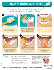 How to Brush Your Teeth - Region of Peel