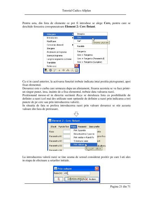 Tutorial Allplan-Drumuri - proiectare arhitectura constructii