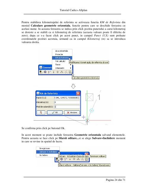 Tutorial Allplan-Drumuri - proiectare arhitectura constructii