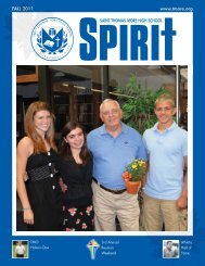 Fall 2011 Issue - Thomas More High School