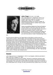 John Cage (5.9.1912- 12.8.1992) John Cage wurde am 5 ...