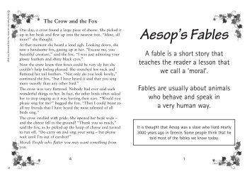 Aesop's Fables - Rising Stars