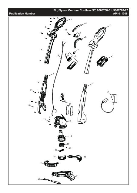 flymo contour cordless xt