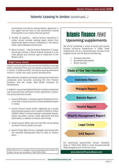 continued... - Islamic Finance News