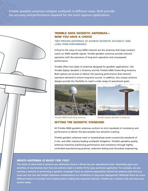 GNSS Choke Ring Antenna - Accupoint