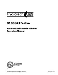 View WQA Approved manual - Hydrotech