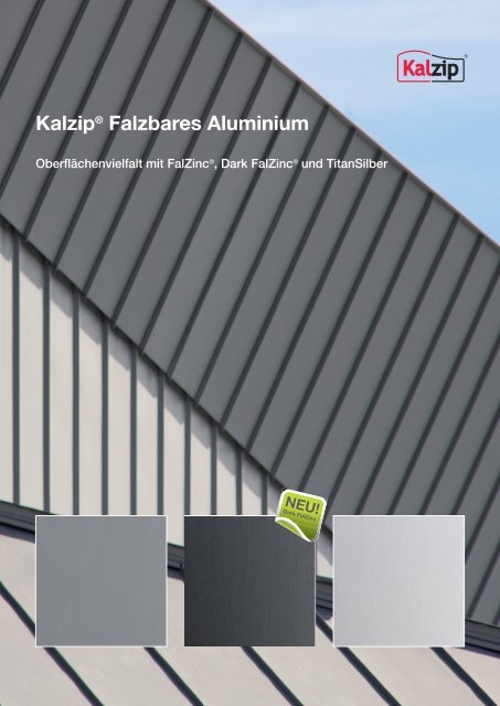 Kalzip® Falzbares Aluminium