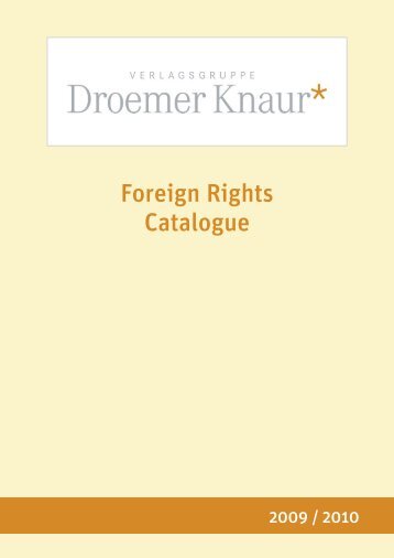 Foreign Rights Catalogue