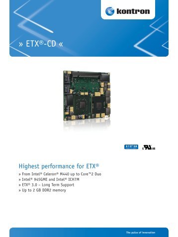 Download Datasheet - Kontron