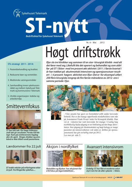ST-Nytt nr. 6, 2012 - Sykehuset Telemark