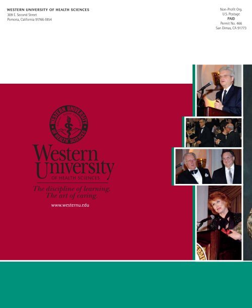 a tribute to caring - Western University of Health Sciences