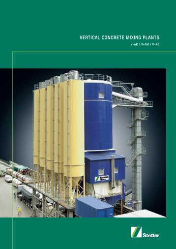 vertical concrete mixing plants - Schwing-Stetter | Nederland