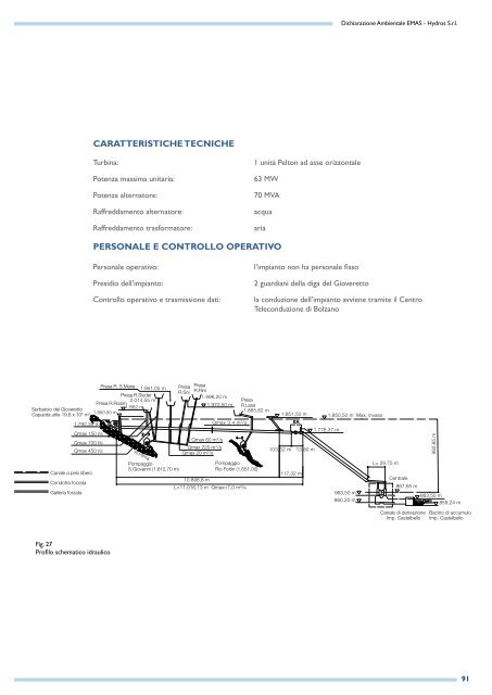 DICHIARAZIONE AMBIENTALE HyDROs s.r.l./G.m.b.H. Anno 2011