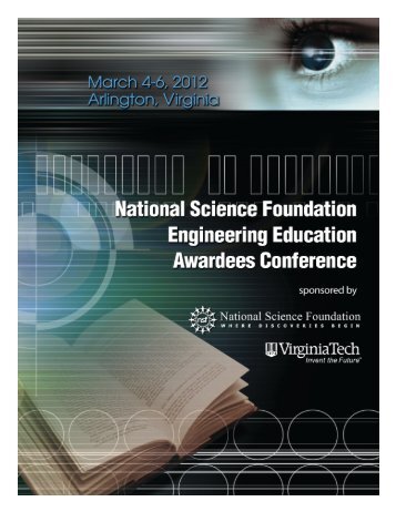 2012 Conference Program - Virginia Tech Engineering ...