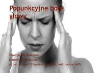 Popunkcyjne bÃ³le gÅowy - Informator GUMed