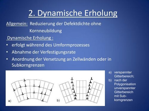Dynamische Erholung und Rekristallisation in metallischen ...