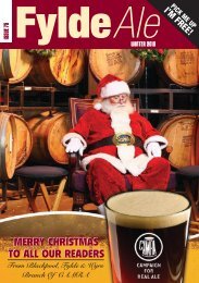 merry christmas to all our readers - Blackpool Fylde and Wyre CAMRA