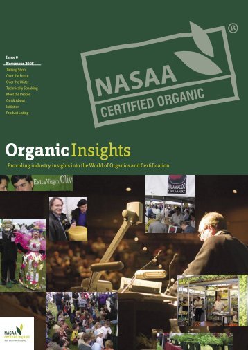 Organic Insights Issue 6.indd - NASAA