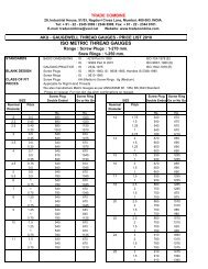 Gaugewell Price List - Trade Combine