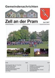 Ausgabe Juli 2007 - Zell an der Pram